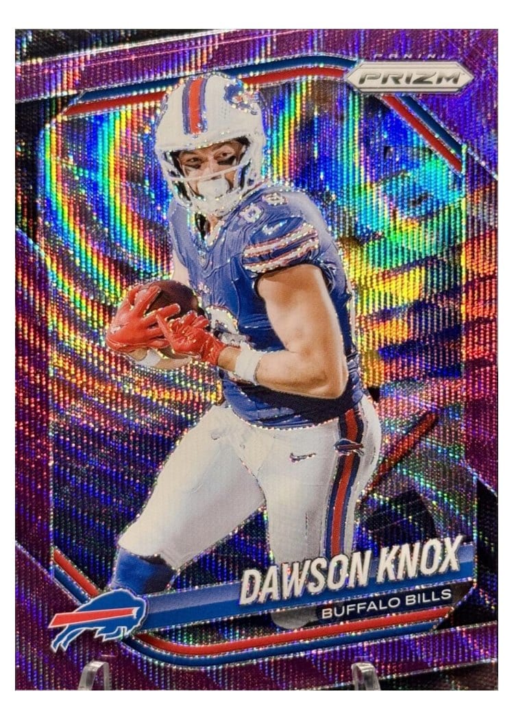 2025 Panini Prizm Base Set Dawson Knox #65 card
