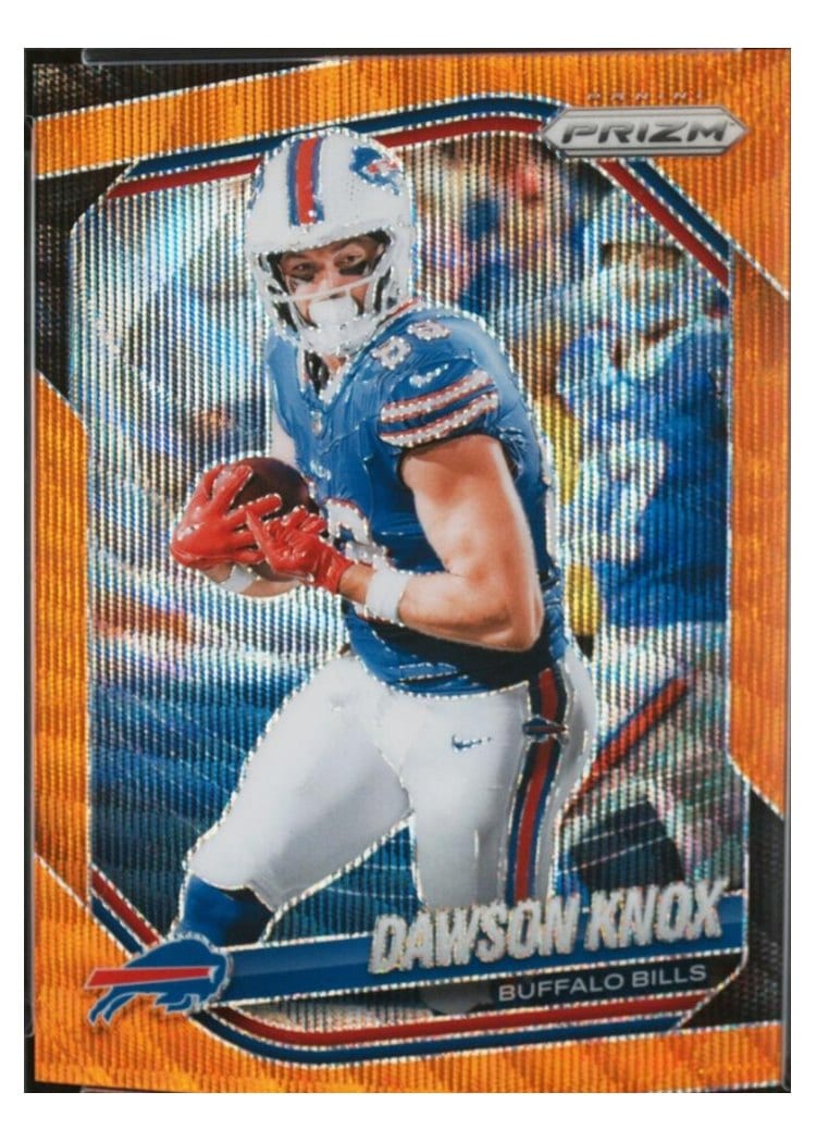 2025 Panini Prizm Base Set Dawson Knox #65 card