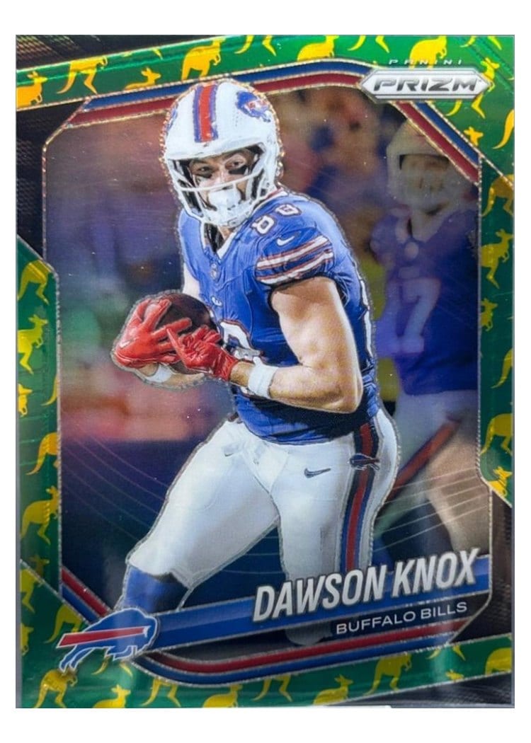 2025 Panini Prizm Base Set Dawson Knox #65 card