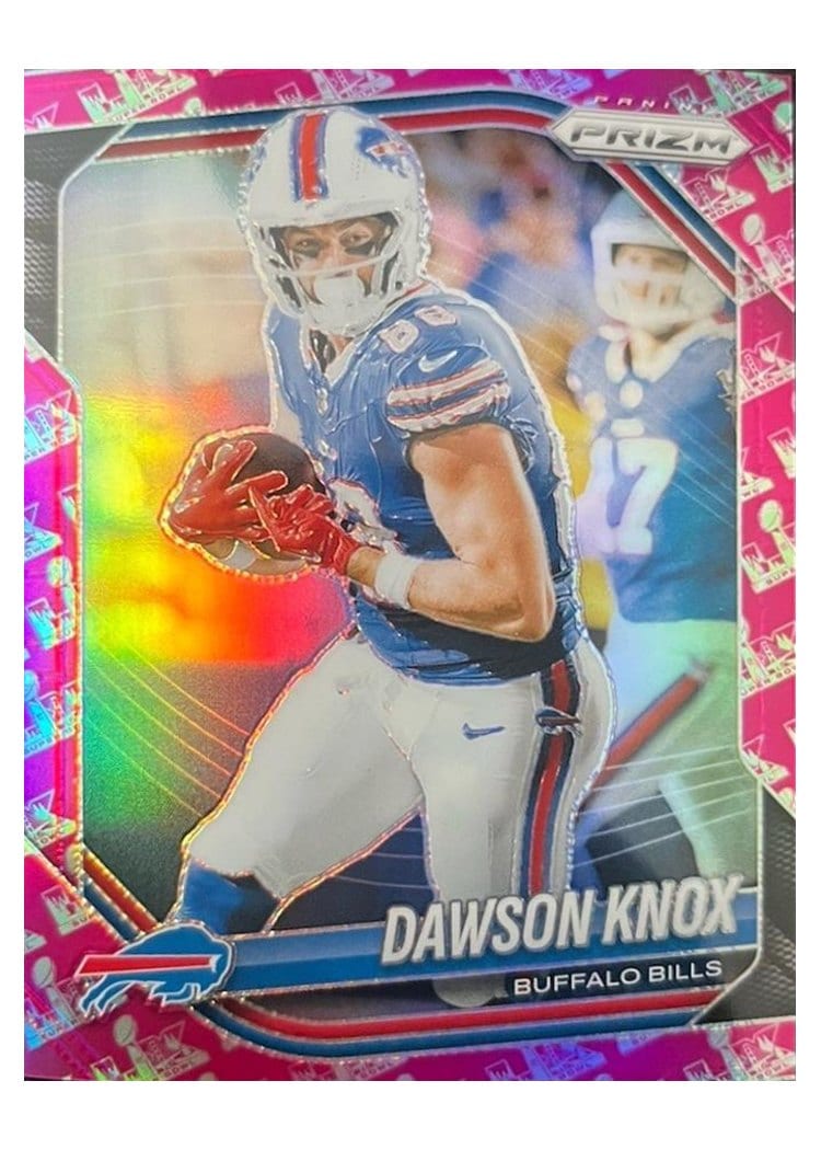 2025 Panini Prizm Base Set Dawson Knox #65 card
