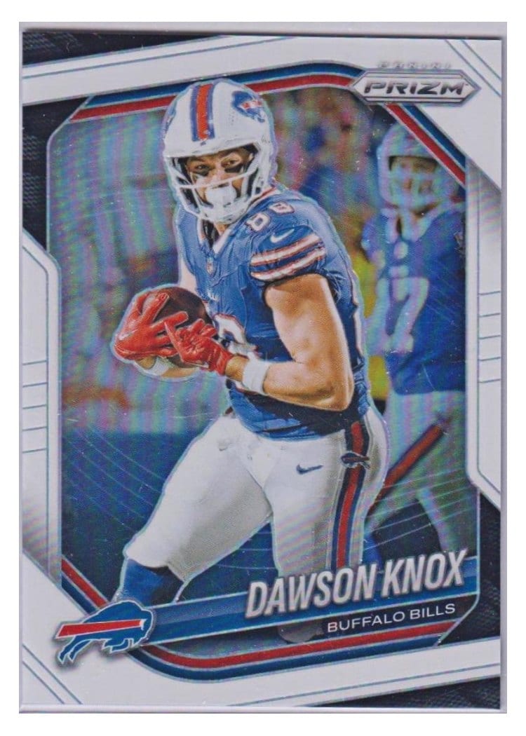 2025 Panini Prizm Base Set Dawson Knox #65 card
