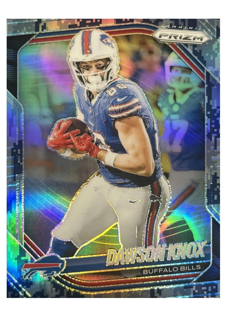 2025 Panini Prizm Base Set Dawson Knox #65 card