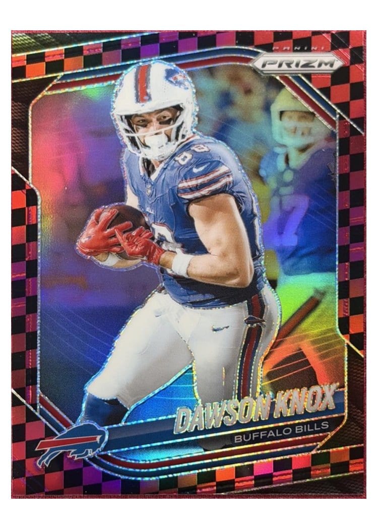 2025 Panini Prizm Base Set Dawson Knox #65 card