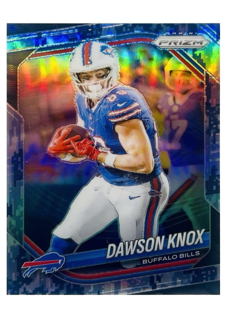 2025 Panini Prizm Base Set Dawson Knox #65 card