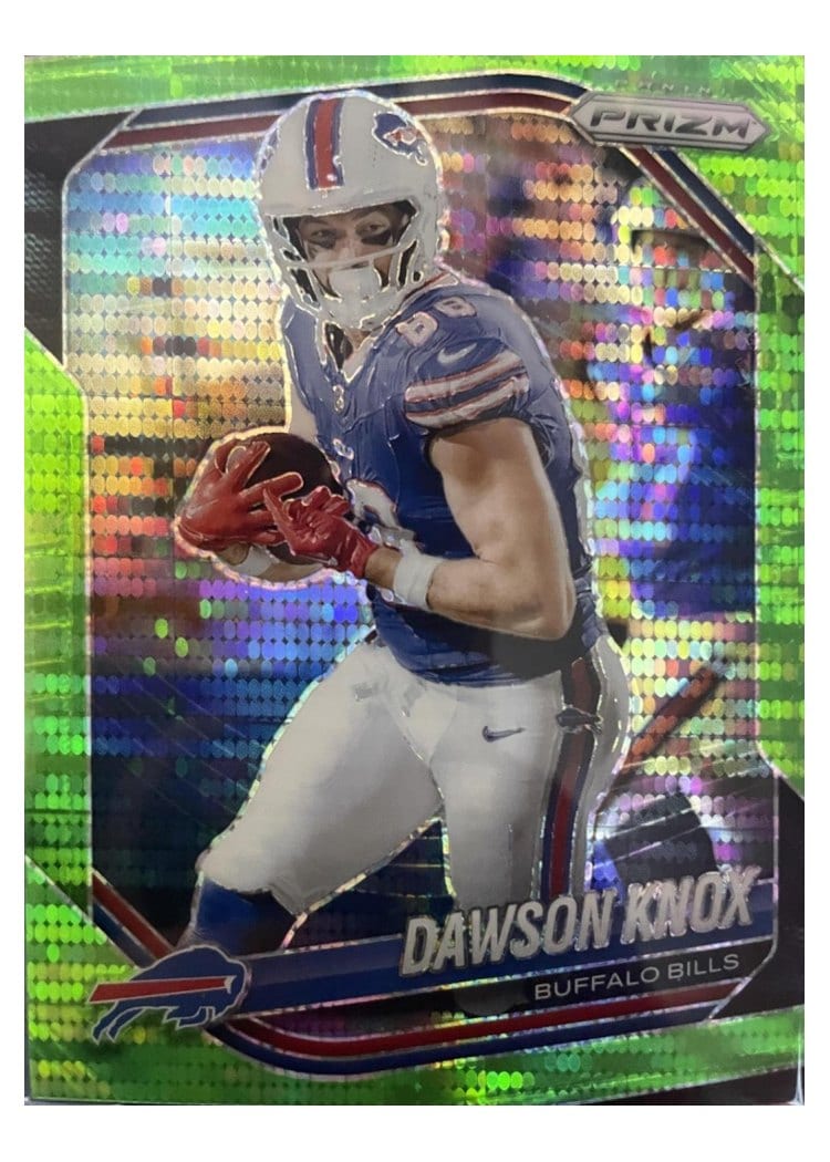 2025 Panini Prizm Base Set Dawson Knox #65 card