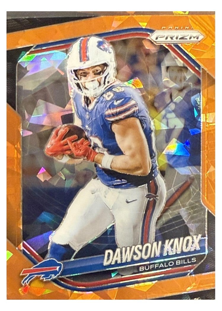 2025 Panini Prizm Base Set Dawson Knox #65 card