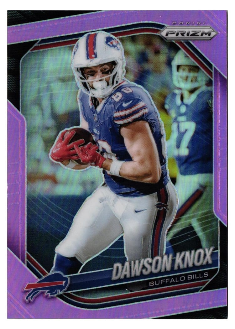 2025 Panini Prizm Base Set Dawson Knox #65 card