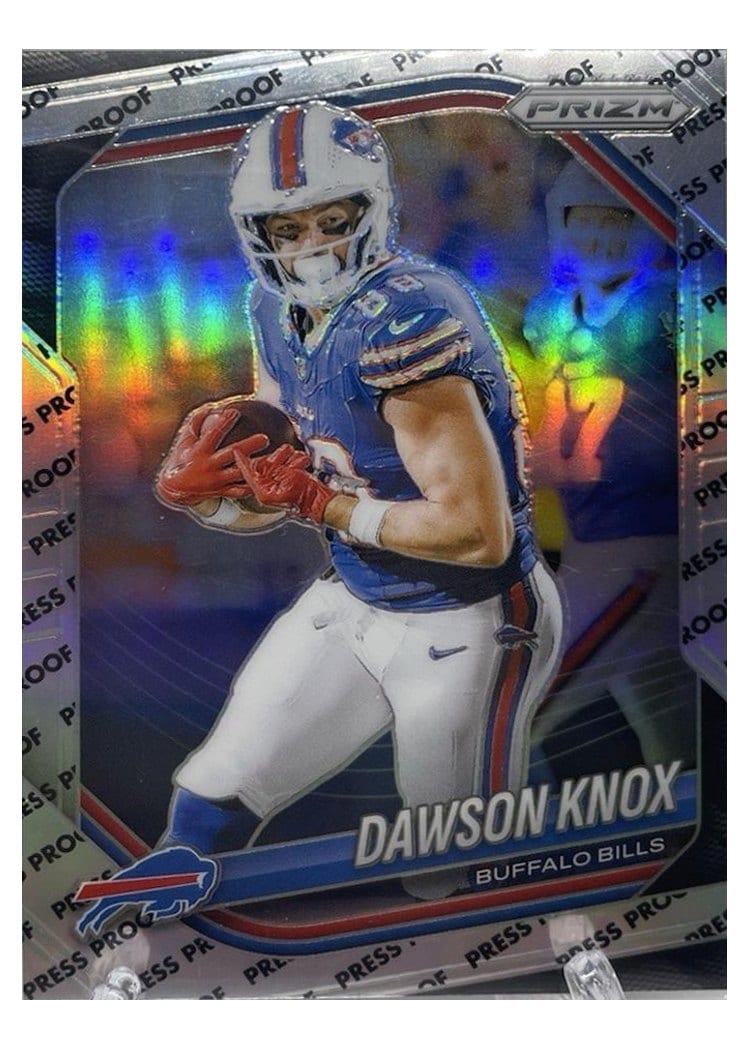 2025 Panini Prizm Base Set Dawson Knox #65 card
