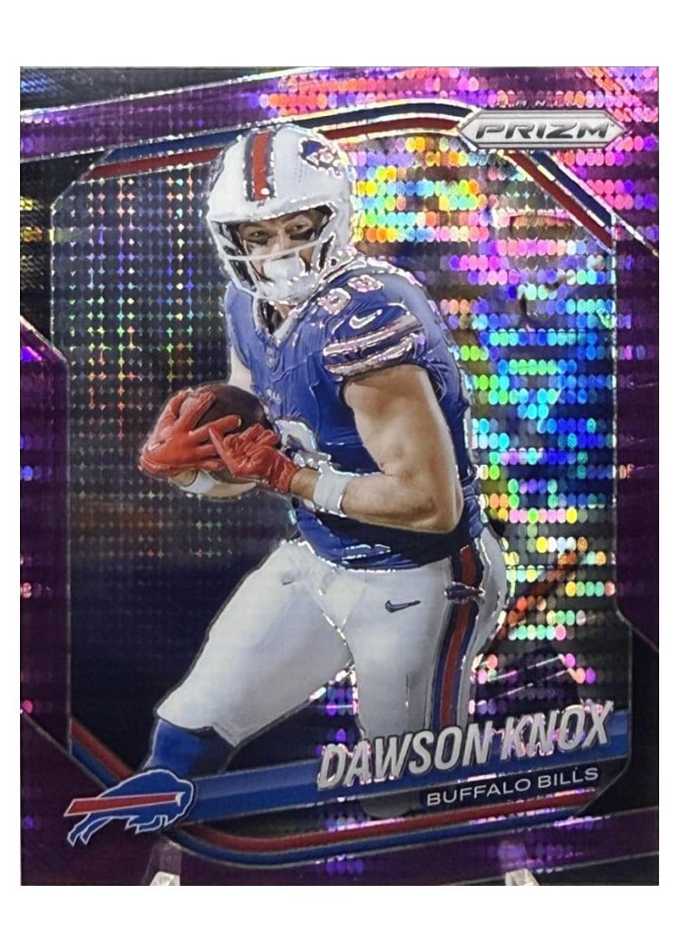 2025 Panini Prizm Base Set Dawson Knox #65 card