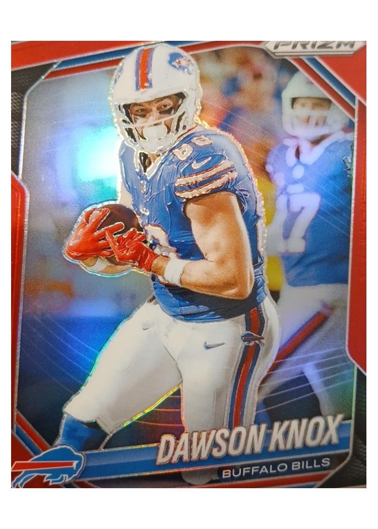 2025 Panini Prizm Base Set Dawson Knox #65 card