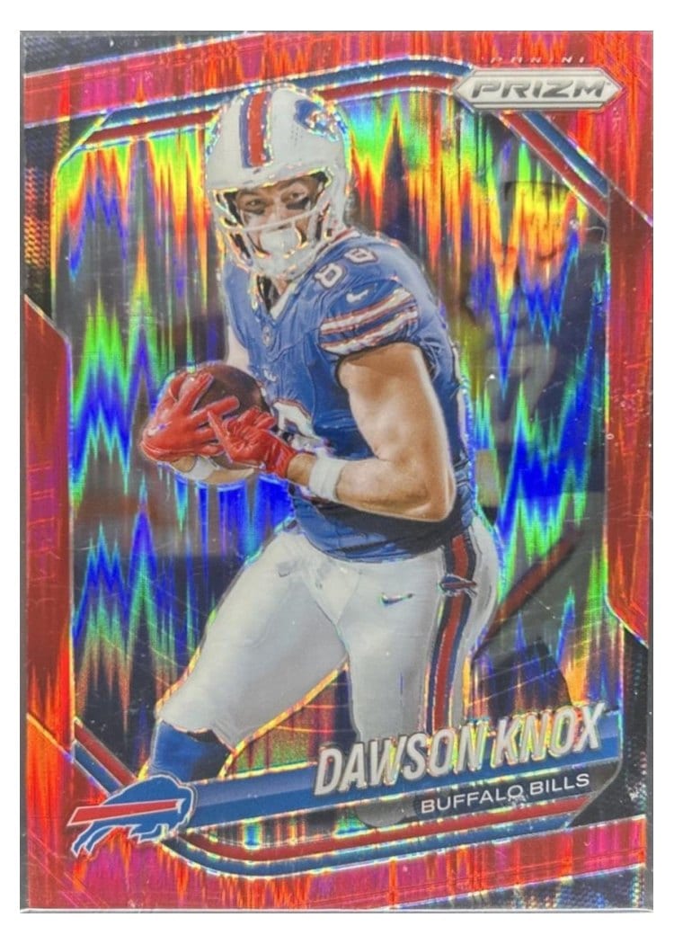 2025 Panini Prizm Base Set Dawson Knox #65 card