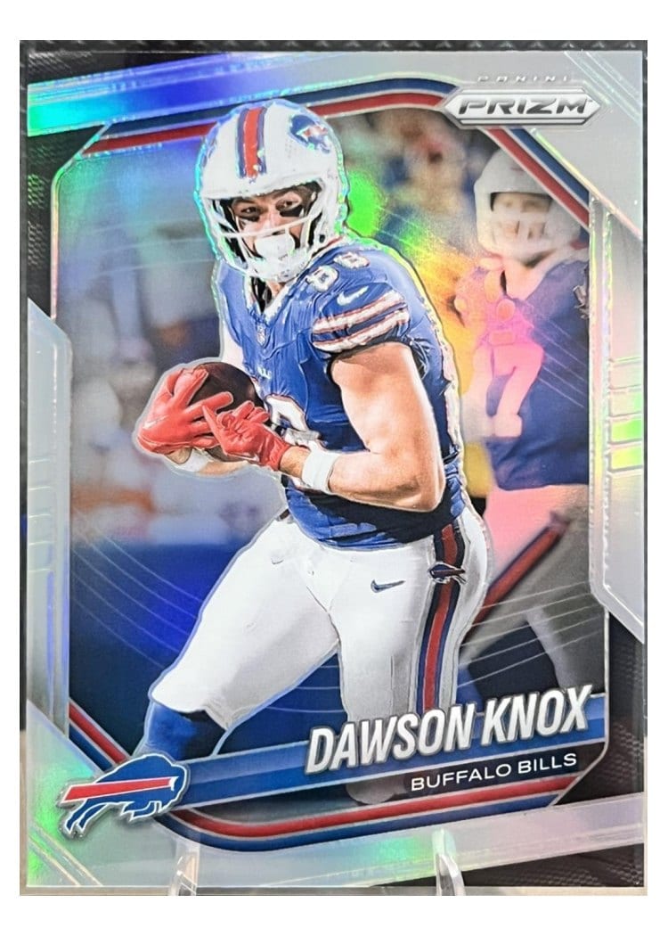 2025 Panini Prizm Base Set Dawson Knox #65 card