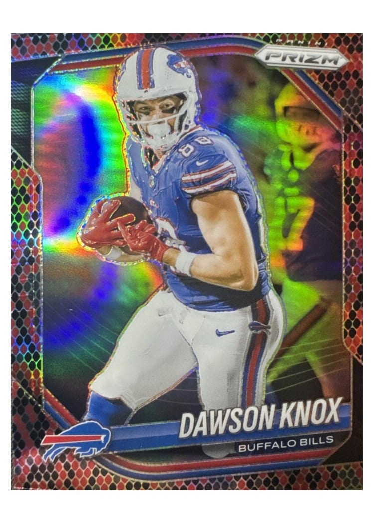 2025 Panini Prizm Base Set Dawson Knox #65 card