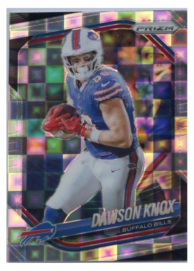 2025 Panini Prizm Base Set Dawson Knox #65 card