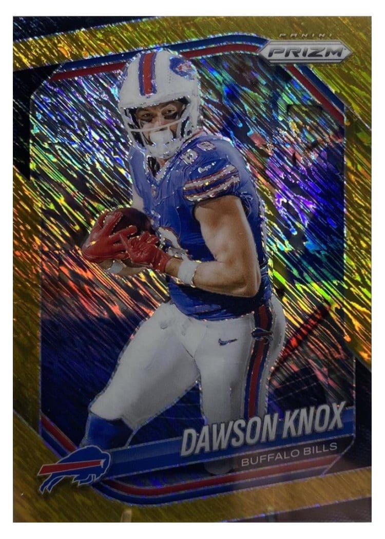 2025 Panini Prizm Base Set Dawson Knox #65 card