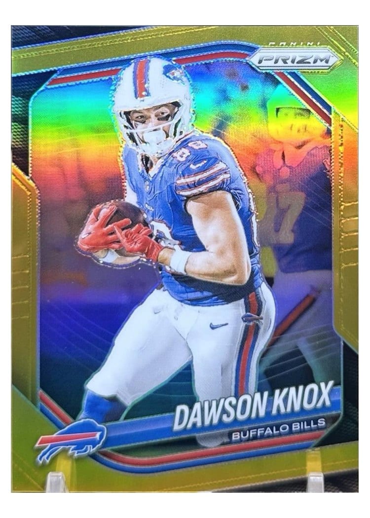 2025 Panini Prizm Base Set Dawson Knox #65 card