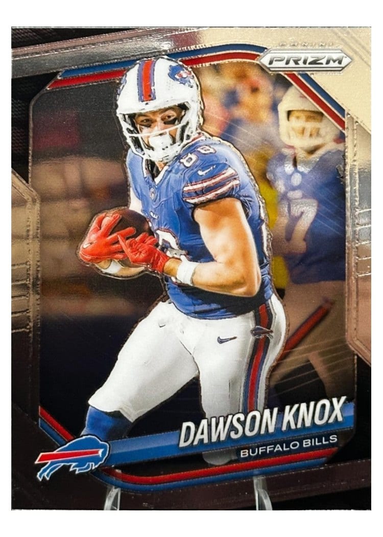 2025 Panini Prizm Base Set Dawson Knox #65 card