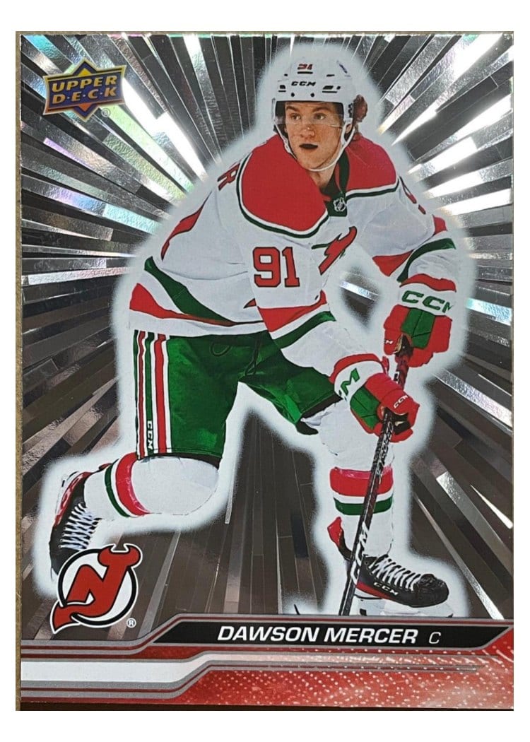 2023-24 Upper Deck Base Set Dawson Mercer #108 card