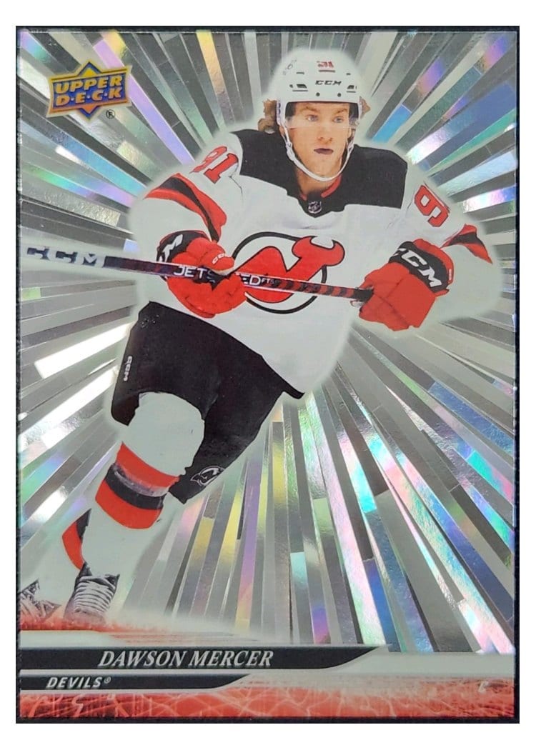 2024-25 Upper Deck Base Set Dawson Mercer #353 card