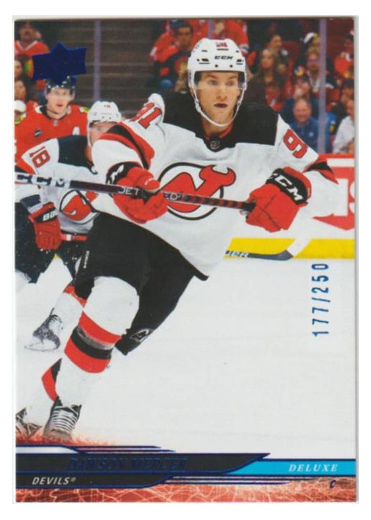 2024-25 Upper Deck Base Set Dawson Mercer Deluxe #353 card