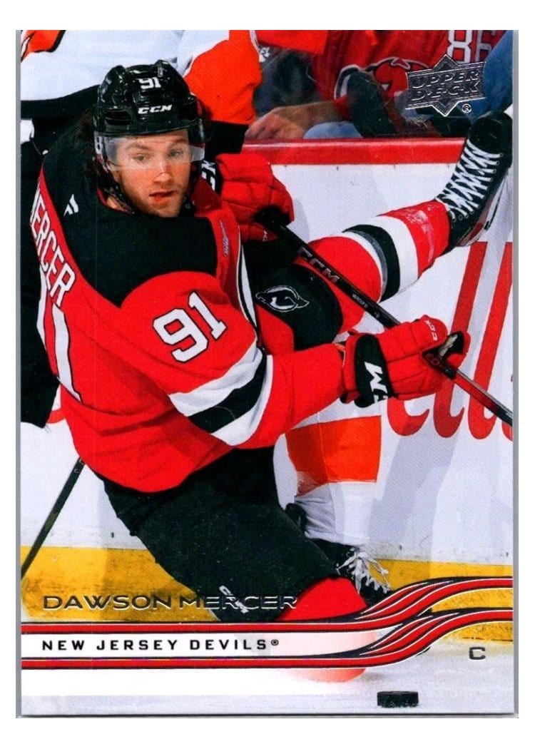 2025-26 Upper Deck Base Set Dawson Mercer #103 card