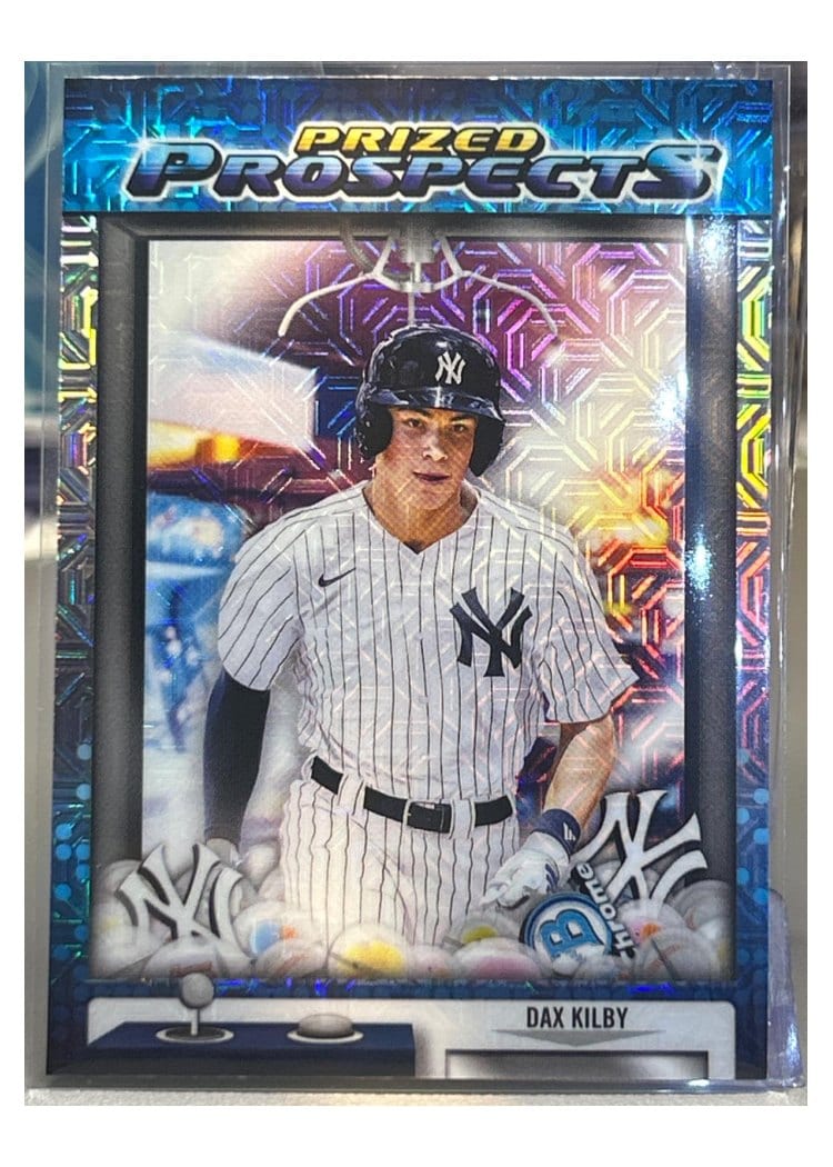 2025 Bowman Draft Prized Prospects Dax Kilby #PP-12 card