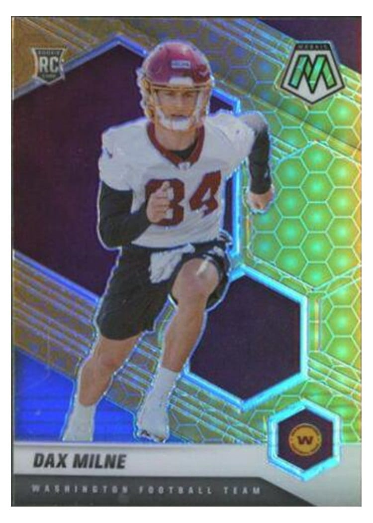 2021 Panini Mosaic Base Set Dax Milne #400 card