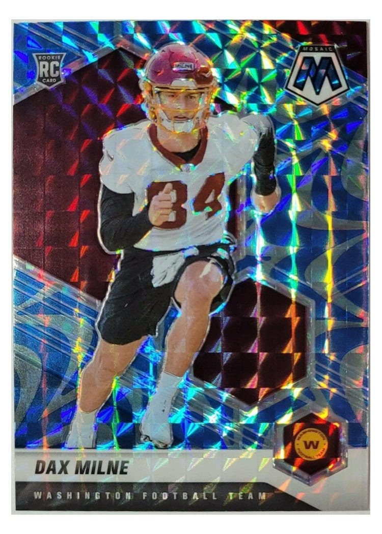 2021 Panini Mosaic Base Set Dax Milne #400 card