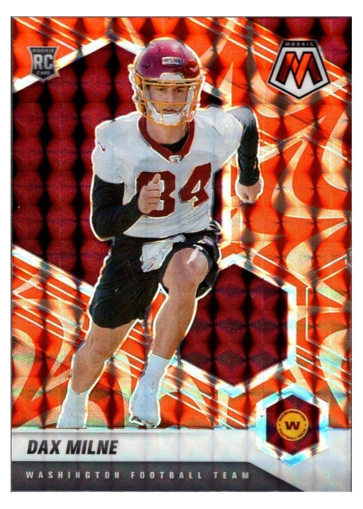 2021 Panini Mosaic Base Set Dax Milne #400 card