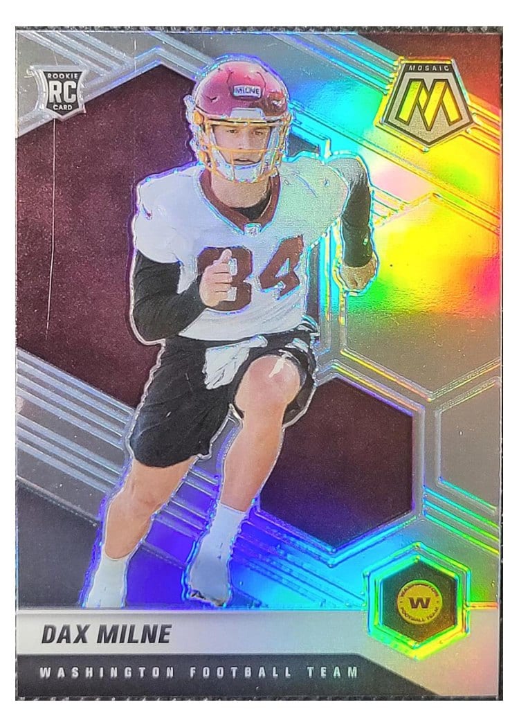 2021 Panini Mosaic Base Set Dax Milne #400 card