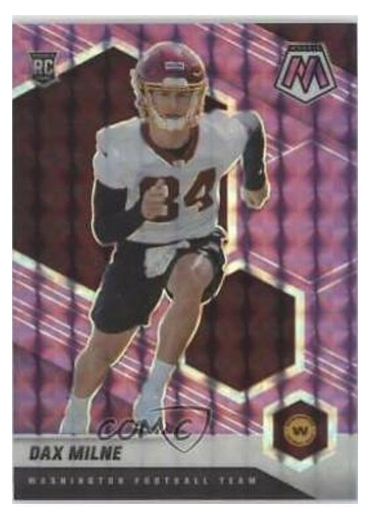 2021 Panini Mosaic Base Set Dax Milne #400 card