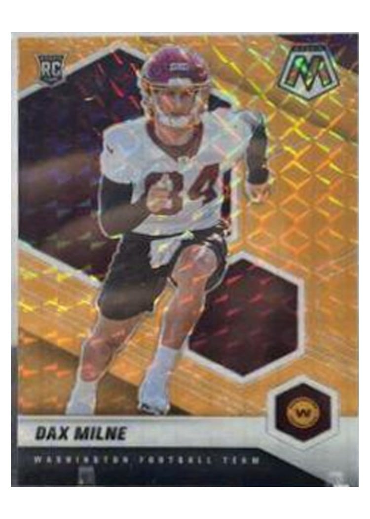 2021 Panini Mosaic Base Set Dax Milne #400 card