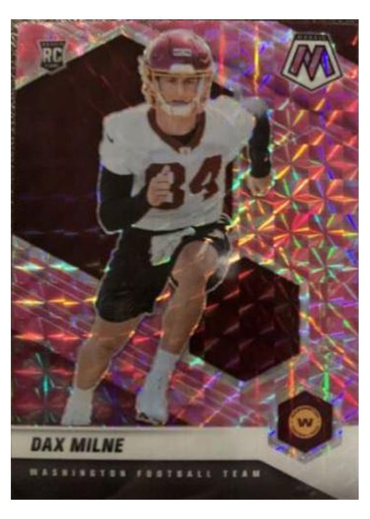 2021 Panini Mosaic Base Set Dax Milne #400 card