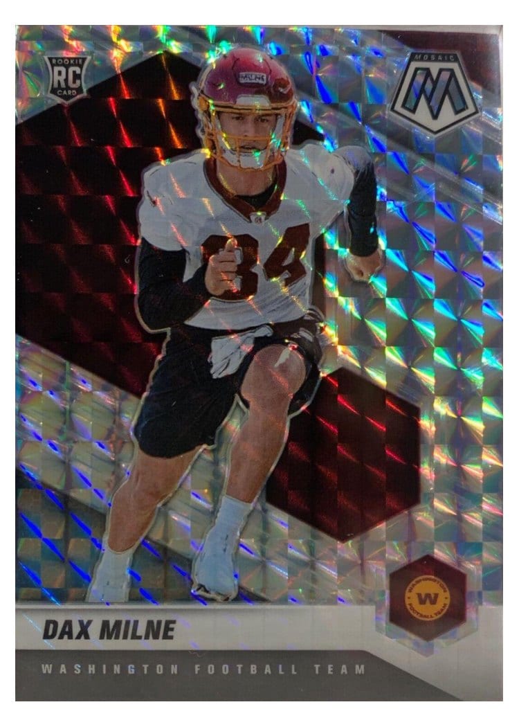 2021 Panini Mosaic Base Set Dax Milne #400 card