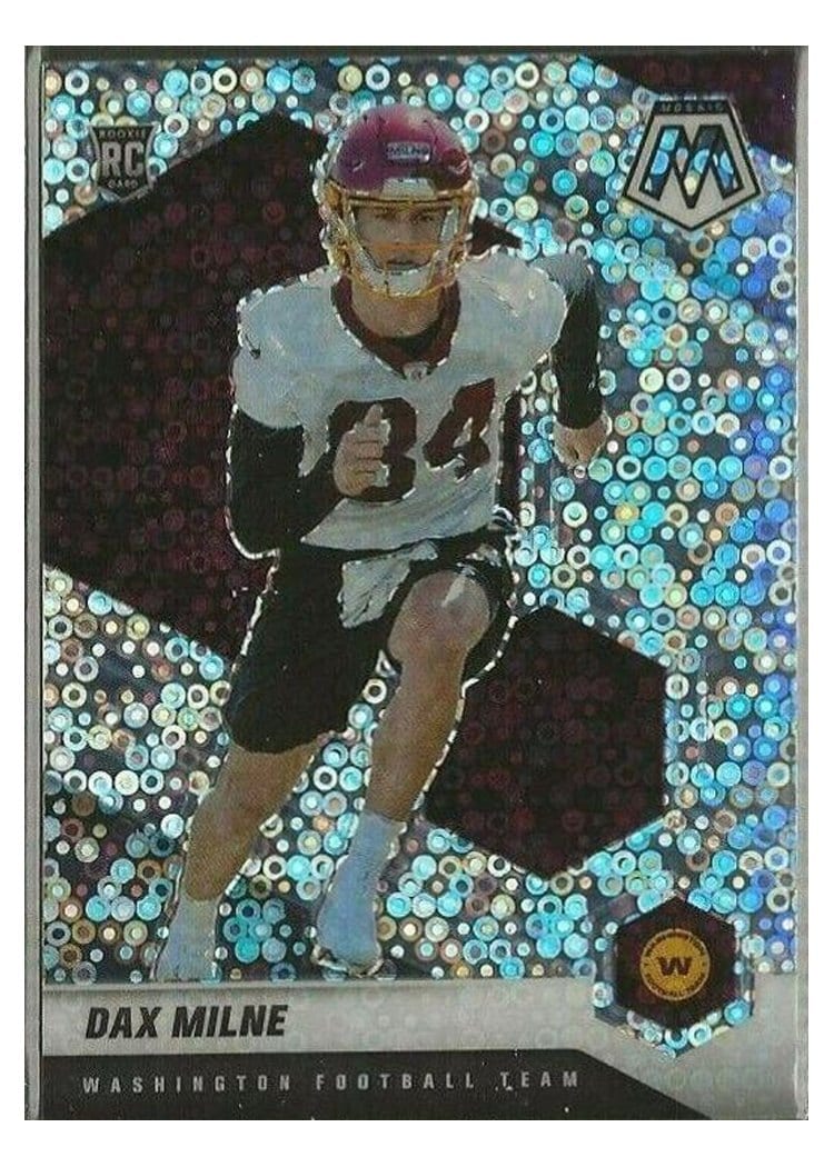 2021 Panini Mosaic Base Set Dax Milne #400 card