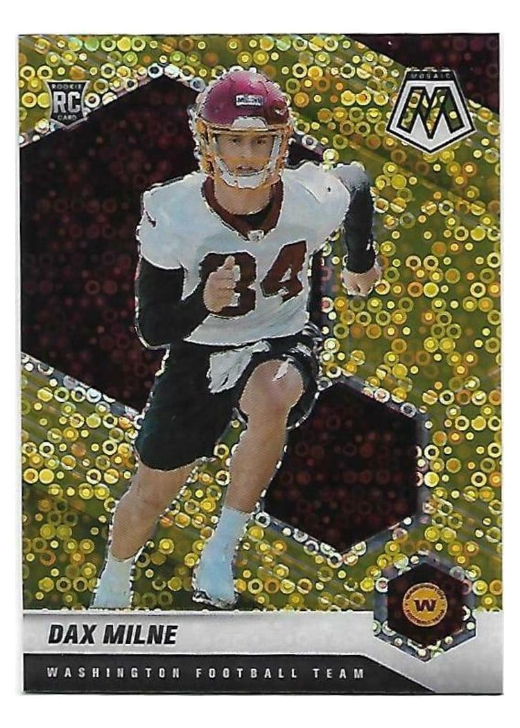2021 Panini Mosaic Base Set Dax Milne #400 card
