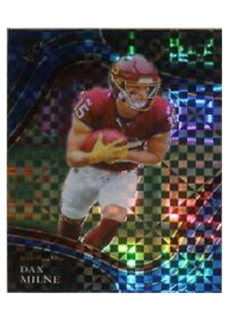 2021 Panini Select Base Set Dax Milne Blue #398 card