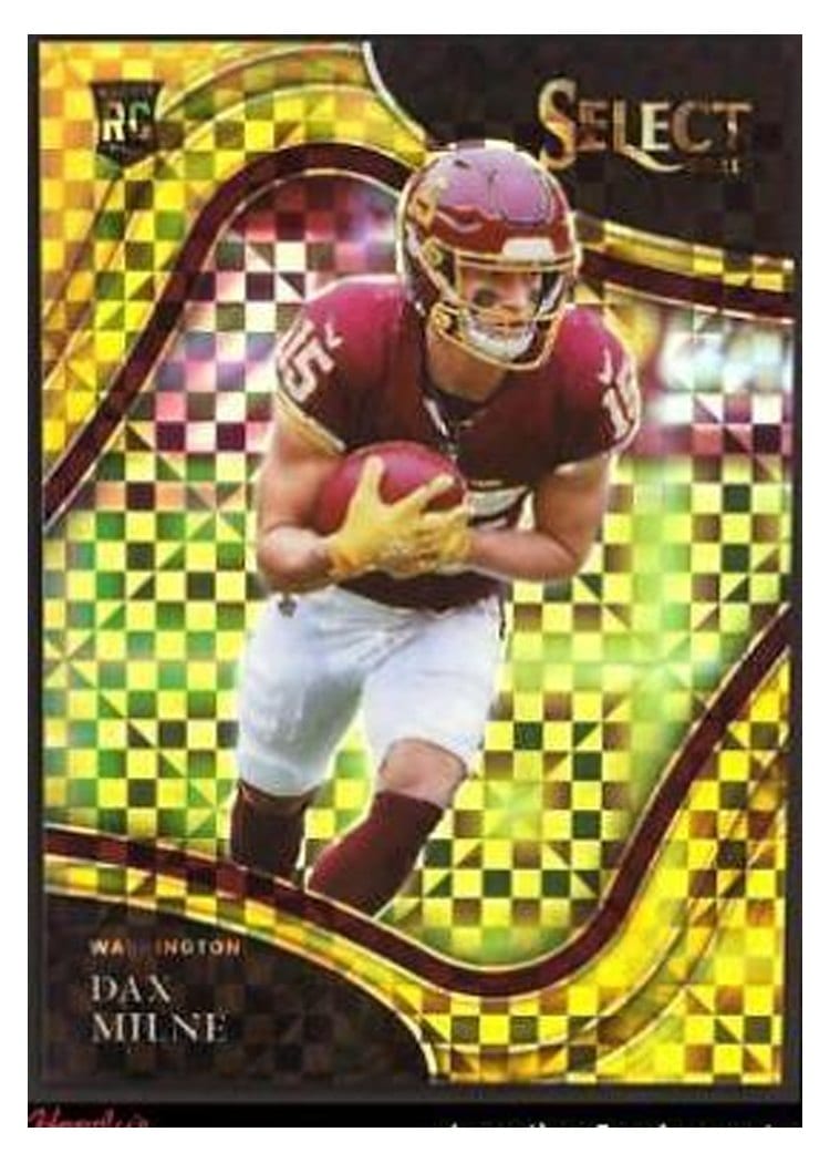 2021 Panini Select Base Set Dax Milne #398 card