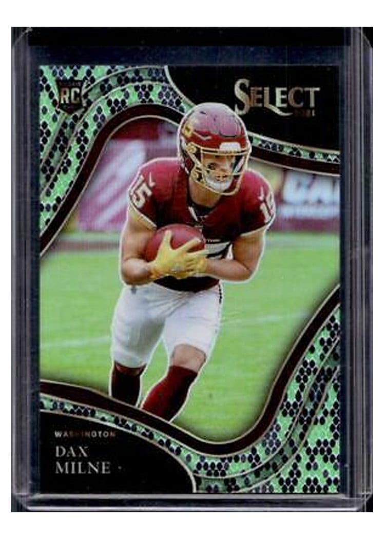 2021 Panini Select Base Set Dax Milne #398 card