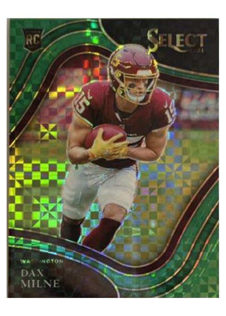 2021 Panini Select Base Set Dax Milne Green #398 card