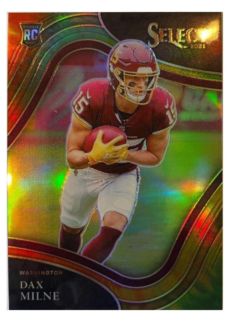 2021 Panini Select Base Set Dax Milne #398 card