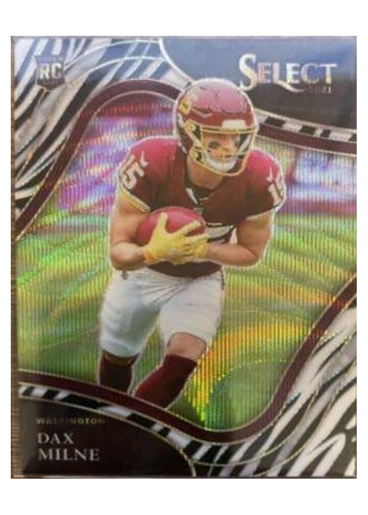 2021 Panini Select Base Set Dax Milne #398 card