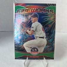 2026 Panini Stars and Stripes Prizm USA Fireworks Dax Whitney #13 card
