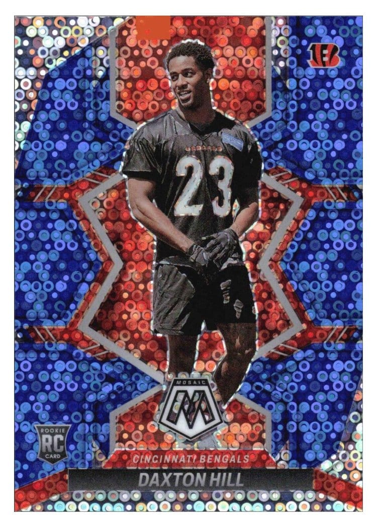 2022 Panini Mosaic Base Set Daxton Hill #378 card