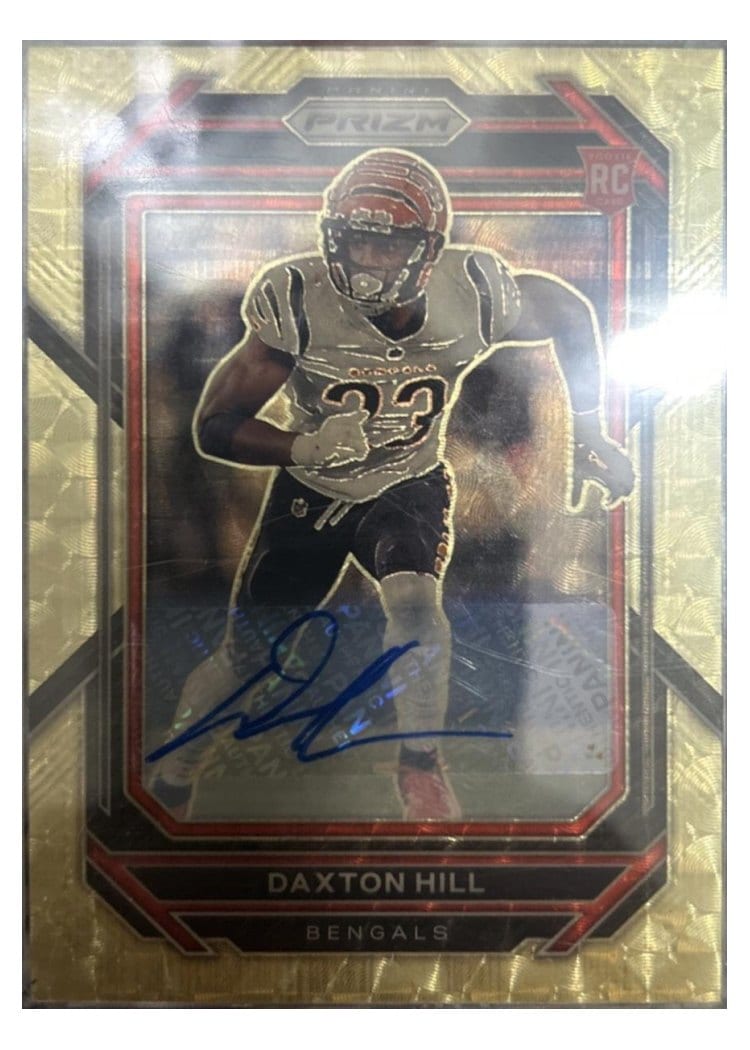 2022 Panini Prizm Base Set Daxton Hill #379 card