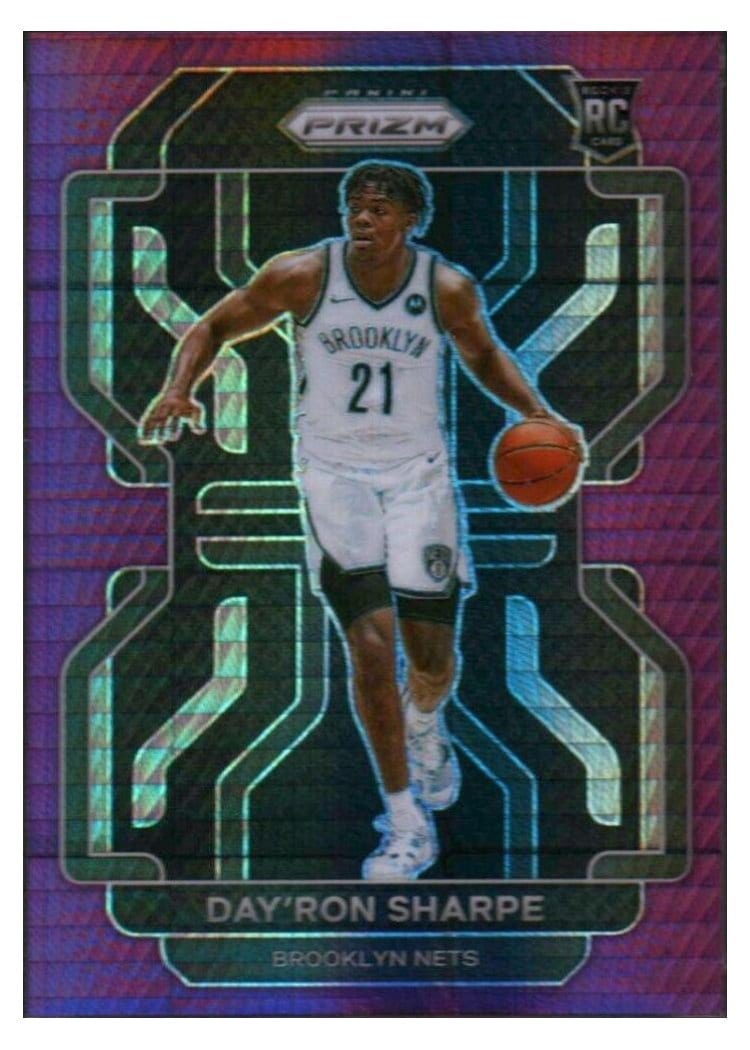 2021-22 Panini Prizm Base Set Day'Ron Sharpe #281 card