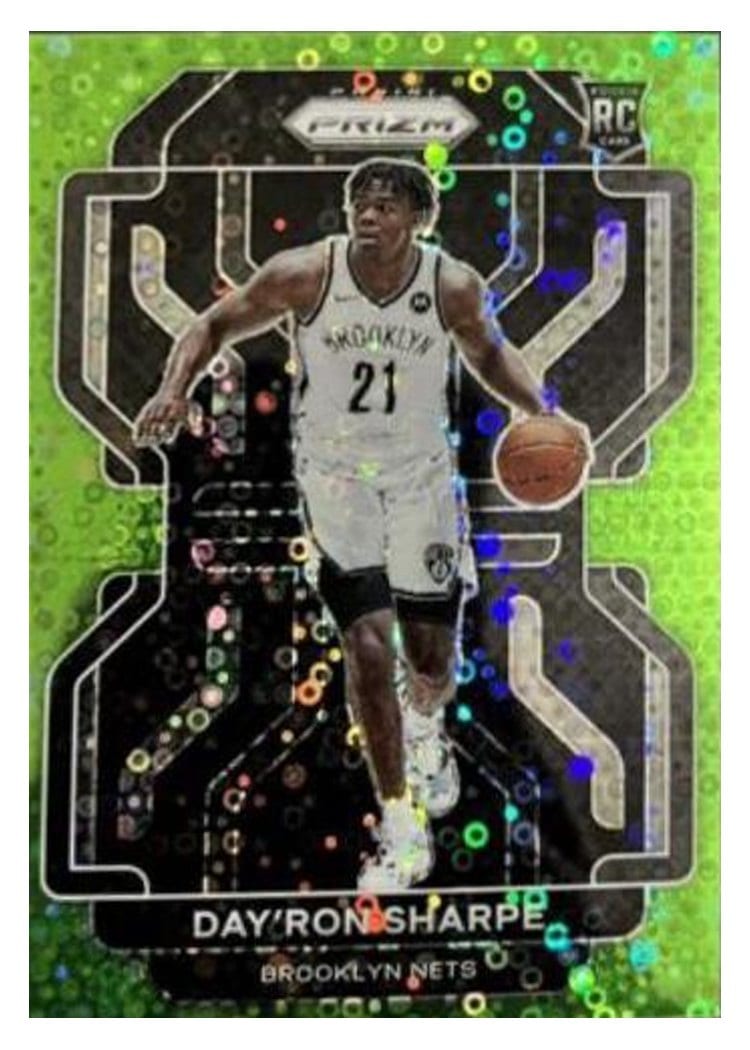 2021-22 Panini Prizm Base Set Day'Ron Sharpe #281 card