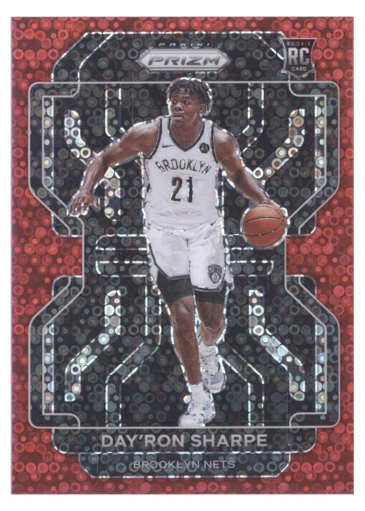 2021-22 Panini Prizm Base Set Day'Ron Sharpe #281 card