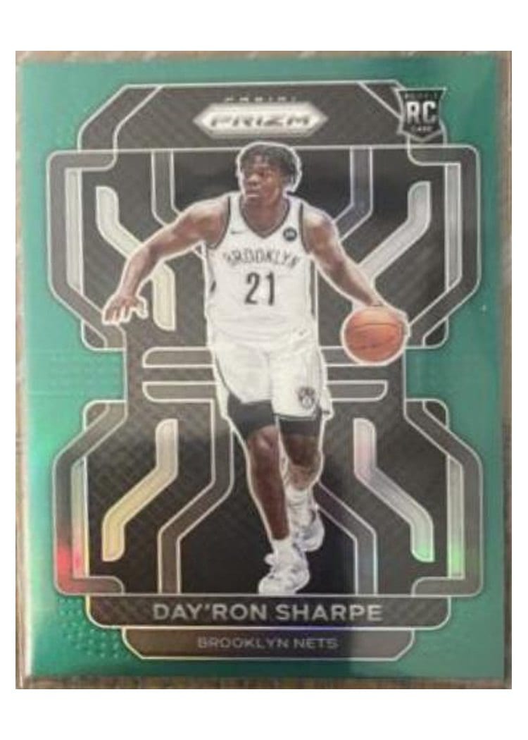 2021-22 Panini Prizm Base Set Day'Ron Sharpe #281 card