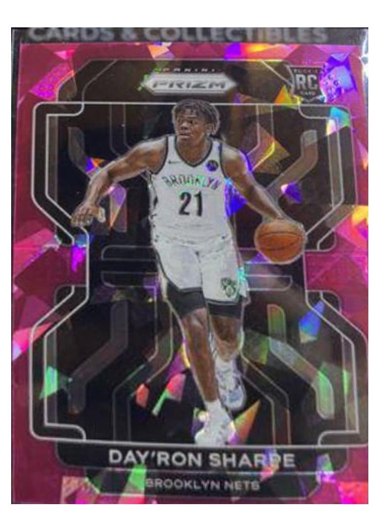 2021-22 Panini Prizm Base Set Day'Ron Sharpe #281 card